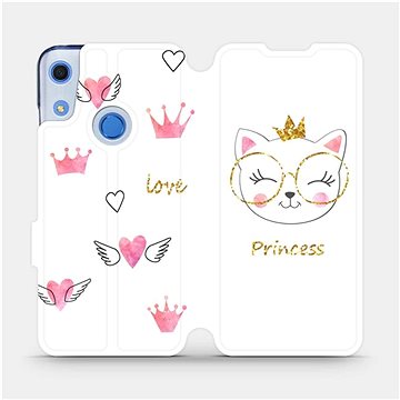 Flipové pouzdro na mobil Huawei Y6S - MH03S Kočička princess (5903516124213)