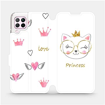 Flipové pouzdro na mobil Huawei P40 Lite - MH03S Kočička princess (5903516138968)