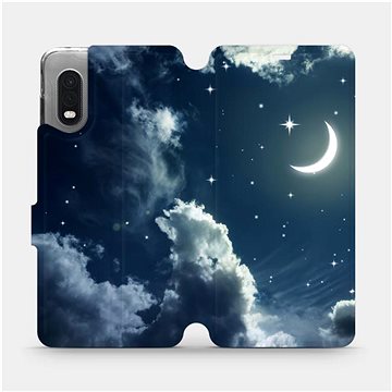 Flipové pouzdro na mobil Samsung Xcover PRO - V145P Noční obloha s měsícem (5903516239320)
