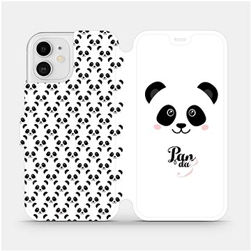 Flipové pouzdro na mobil Apple iPhone 12 - M030P Panda Amálka (5903516373888)
