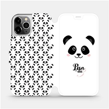 Flipové pouzdro na mobil Apple iPhone 12 Pro - M030P Panda Amálka (5903516375394)