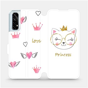 Flipové pouzdro na mobil Realme 7 - MH03S Kočička princess (5903516410187)