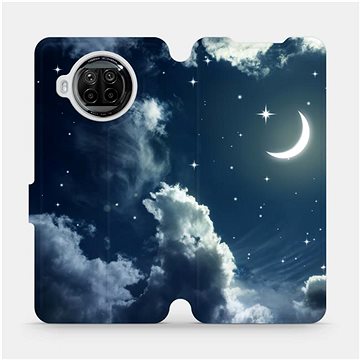 Flipové pouzdro na mobil Xiaomi MI 10T Lite - V145P Noční obloha s měsícem (5903516463381)