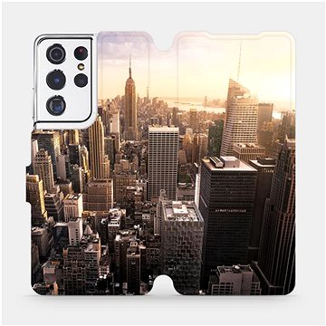 Flipové pouzdro na mobil Samsung Galaxy S21 Ultra 5G - M138P New York (5903516619733)
