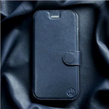 Kožené flip pouzdro Samsung Galaxy A72 - Modré - Blue Leather (5903516639052)