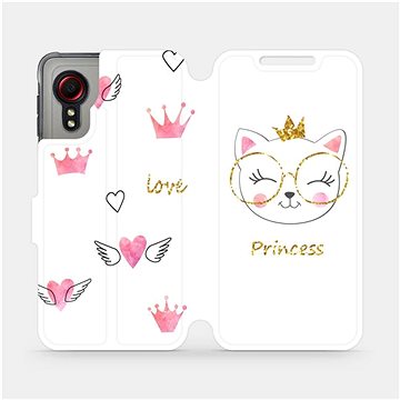 Flipové pouzdro na mobil Samsung Galaxy Xcover 5 - MH03S Kočička princess (5903516675098)