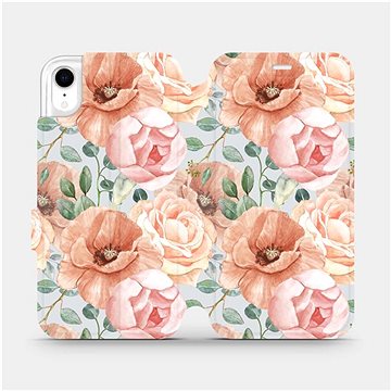 Flip pouzdro na mobil Apple iPhone XR - MP02S Pastelové květy (5903516755943)