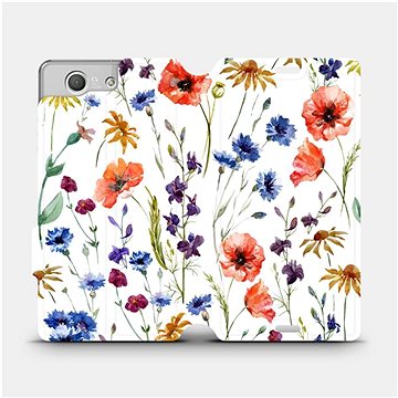 Flip pouzdro na mobil Sony Xperia Z3 Compact - MP04S Luční kvítí (5903516769780)