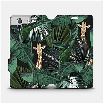 Flip pouzdro na mobil Sony Xperia Z3 Compact - VP06P Žirafky (5903516780068)
