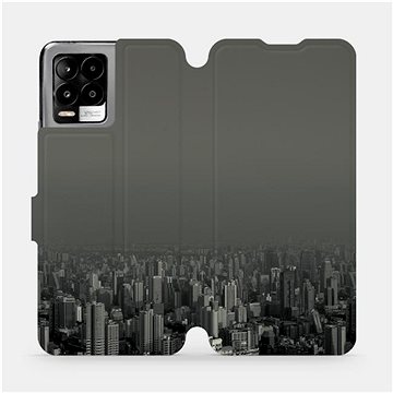 Flip pouzdro na mobil Realme 8 Pro - V063P Město v šedém hávu (5903516717361)