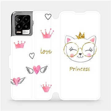 Flip pouzdro na mobil Realme 8 - MH03S Kočička princess (5903516721351)