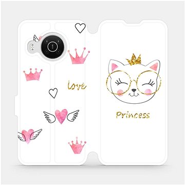 Flip pouzdro na mobil Nokia X10 - MH03S Kočička princess (5903516743018)