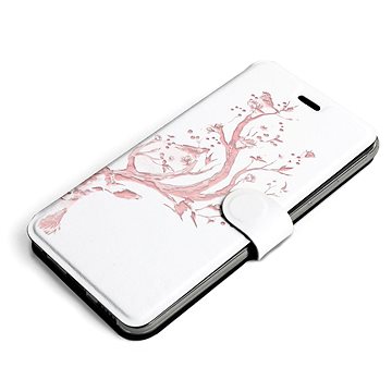 Mobiwear Flip pouzdro pro Apple iPhone 13 Mini - M007S Růžový jelínek (5903516899913)