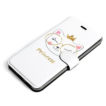 Mobiwear Flip pouzdro pro Apple iPhone 13 Mini - MH03S Kočička princess (5903516900879)