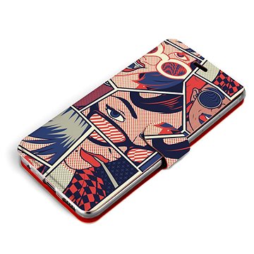 Mobiwear flip pouzdro pro Samsung Galaxy Note 20 - VP18P Komiks (5904808129015)