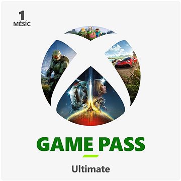 Xbox Game Pass Ultimate - 1 měsíční předplatné (QHW-00008)