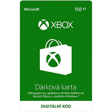 Xbox Live Dárková karta v hodnotě 150Kč (K4W-01595)