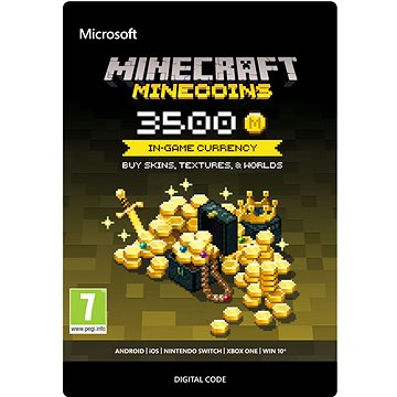 Minecraft: Minecoins Pack: 3500 Coins - Xbox Digital (7LM-00020)