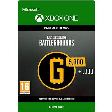 PLAYERUNKNOWN'S BATTLEGROUNDS 6,000 G-Coin - Xbox Digital (7LM-00024)