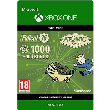 Fallout 76: 1000 Atoms - Xbox Digital (7LM-00060)