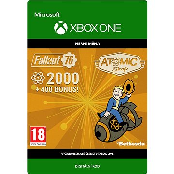 Fallout 76: 2000 Atoms - Xbox Digital (7LM-00057)