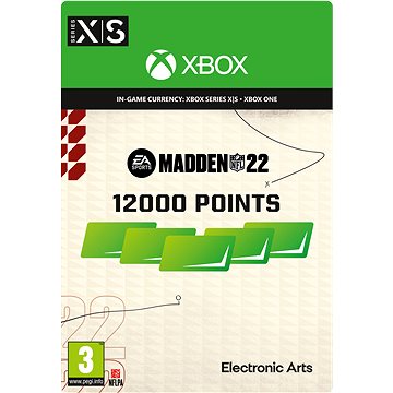 Madden NFL 22: 12000 Madden Points - Xbox Digital (7F6-00400)