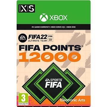 FIFA 22 ULTIMATE TEAM 12000 POINTS - Xbox Digital (7F6-00410)
