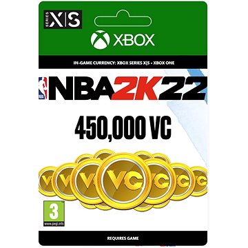 NBA 2K22: 450,000 VC - Xbox Digital (7F6-00425)