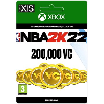 NBA 2K22: 200,000 VC - Xbox Digital (7F6-00424)