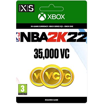 NBA 2K22: 35,000 VC - Xbox Digital (7F6-00422)