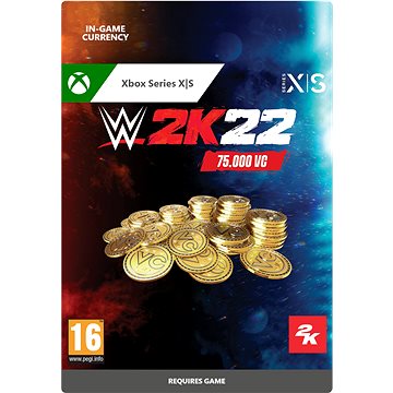 WWE 2K22: 75,000 Virtual Currency Pack - Xbox Series X|S Digital (7F6-00449)
