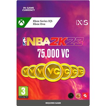 NBA 2K23: 75,000 VC - Xbox Digital (7F6-00481)
