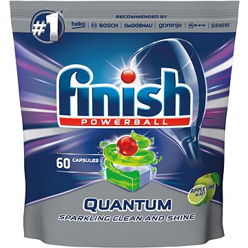 FINISH Quantum tablety do myčky nádobí Apple Lime Blast 60 ks (5997321733487)