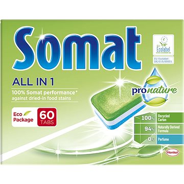 Somat All in 1 ProNature ekologické tablety do myčky 60 ks (9000101394429)