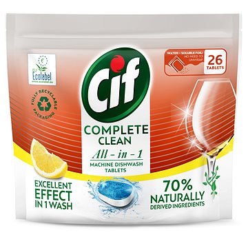 CIF All in 1 Lemon 70% Naturally 26 ks (8710522790960)