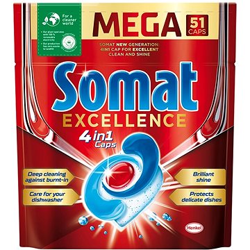 Somat Excellence kapsle do myčky 51 ks (9000101519044)