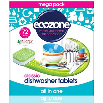 ECOZONE Classic tablety do myčky 72 ks (5060101530672)