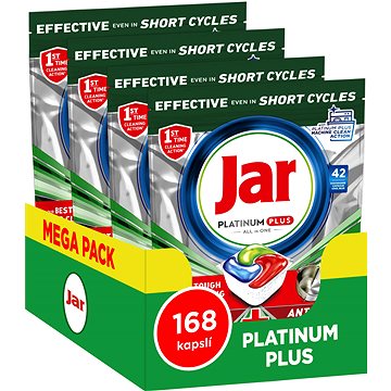 JAR Platinum Plus Quickwash 168 ks (8006540751282)