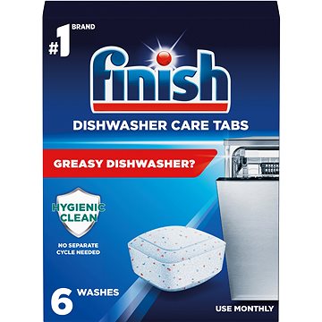 FINISH kapsle na čištění myčky 6 ks (5999109581785)