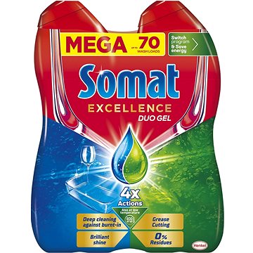 SOMAT Excellence Duo proti mastnotě 70 dávek, 1,26 l (9000101571134)