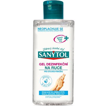 SANYTOL Dezinfekční gel Sensitive 75 ml (3045206503105)