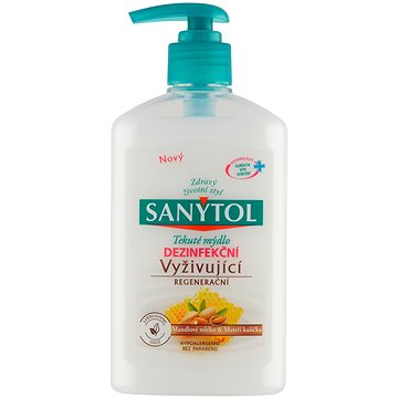 SANYTOL Dezinfekční mýdlo vyživující 250 ml (3045206501408)