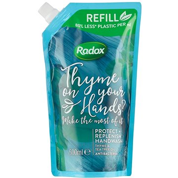 Radox Protect + Replenish tekuté mýdlo náhradní náplň 500ml (8711600790544)
