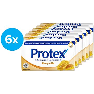 PROTEX Propolis s přirozenou antibakteriální ochranou 6 × 90 g (8693495035477)