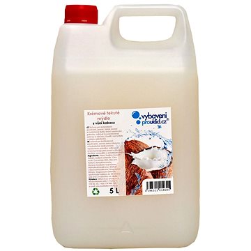 ALLSERVICES Krémové tekuté mýdlo s vůní kokosu 5 l (8596321014601)