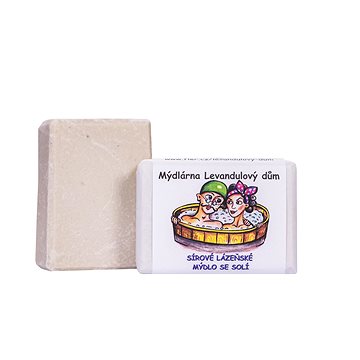 LEVANDULOVÝ DŮM Sírové lázeňské mýdlo se solí 120 g (8592404010157)