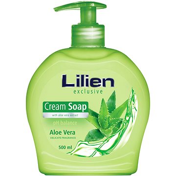 LILIEN Tekuté mýdlo Aloe Vera 500 ml (8596048004428)