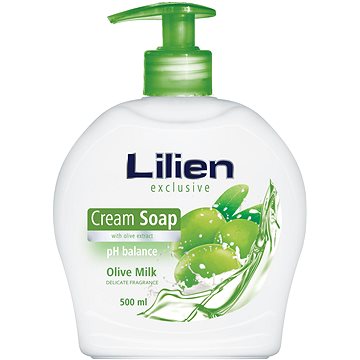 LILIEN Tekuté mýdlo Olive Milk 500 ml (8596048004466)