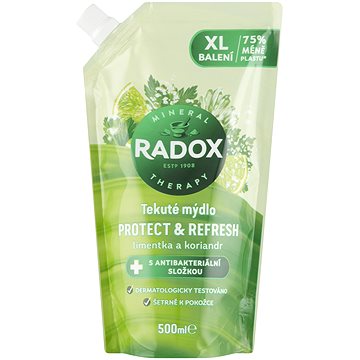 RADOX Tekuté mýdlo Protect & Refresh s antibakteriální složkou - náhradní náplň 500 ml (8720181156885)