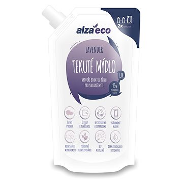 AlzaEco Tekuté mýdlo Lavender 1 l (8594018046607)